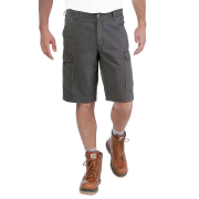 Men's Rugged Flex Canvas Cargo Shorts Shadow