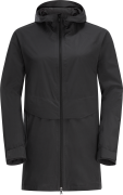 Jack Wolfskin Women's Mainkai Long Jacket Phantom