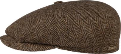 Stetson Men's Hatteras Wool Herringbone Brown