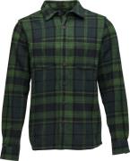 Black Diamond Men's Project Heavy Flannel Palm Green-Anthracite Plaid