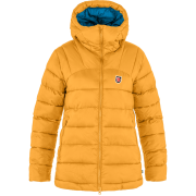 Fjällräven Women's Expedition Mid Winter Jacket Mustard Yellow-Un Blue