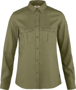 Fjällräven Women's Övik Travel Shirt Long Sleeve Green