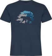 Urberg Men's Bamboo Print Tee Midnight Navy