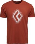 Black Diamond Men's Chalked Up 2.0 SS Tee Burnt Sienna