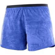 Salomon Women's Cross 5'' Shorts Chambray Blue/Ao/Surf The Web