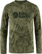 Fjällräven Men's Värmland Wool Long Sleeve Green Camo