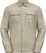 Jack Wolfskin Men's Barrier Longsleeve Shirt Stone