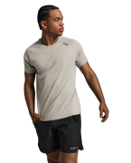 2XU Men's Aero Tee Carbon/black Reflective