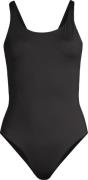 Casall Women's Deep Racerback Swim Suit Black