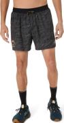 Asics Men's Fujitrail All Over Print 5in Shorts Performance Black