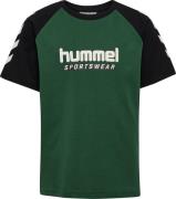 Hummel Hmljr Logo T-Shirt Short Sleeve Dark Green