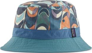 Patagonia Wavefarer Bucket Hat Swallowtail Geo: Still Blue
