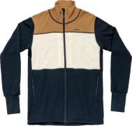 Devold Men's Egga Grid Merino Jacket Wheat/Raw White/Ink