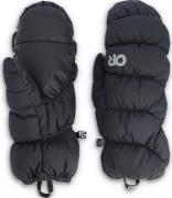 Outdoor Research Men's Coldfront Down Mitts Solid Black
