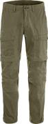 Fjällräven Men's Abisko Hybrid Trail Trousers Zip-Off Laurel Green
