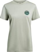 Lundhags Women's Järpen Printed T-Shirt Moss Grey