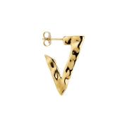 Jane Kønig Bruised Triangle Øredobbe Single 18 kt. Gullforgylt sølv BT...