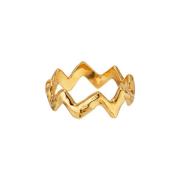 Jane Kønig Heartbeat Ring 18 kt. Gullforgylt sølv HR-SS23-G