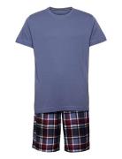 Pyjama Short Knit Pyjamas Blue Jockey