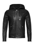 Harwood Jacket Skinnjakke Skinnjakke Black AllSaints