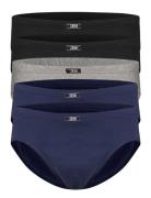 Jbs 5-Pack Mini Slip Gots Underbukser Y-frontunderbukser Blue JBS