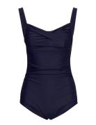 Capri Twisted Delight Swimsuit Badedrakt Badetøy Navy Abecita