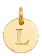 Beloved Mini Letter Gold Halskjede Anheng Gold Syster P