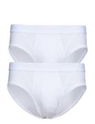 Jbs Of Dk Briefs 2-Pack Underbukser Y-frontunderbukser White JBS Of De...