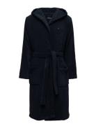 Hooded Bathrobe Morgenkåpe Badekåpe Blue Tommy Hilfiger