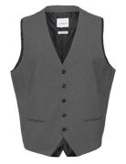 Mens Waistcoat For Suit Dressvest Grey Lindbergh