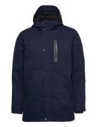 Hooded Jacket Parkas Jakke Navy Revolution