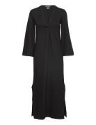 Ember Dress Maxikjole Festkjole Black Residus