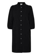 Kaeva Corduroy Dress Kort Kjole Black Kaffe