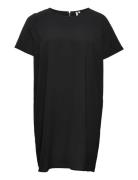 Carlux Life Ss Tunic Dress Wvn Noos Kort Kjole Black ONLY Carmakoma