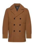 Wool Peacoat Ulljakke Jakke Beige G-Star RAW