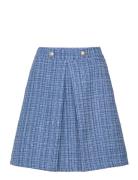 Skirt Kort Skjørt Blue Rosemunde