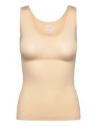 Magic Distinguished Tanktop Lingerie Shapewear Tops Beige Magic Bodyfa...