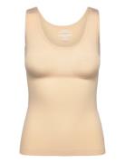 Magic Distinguished Tanktop Lingerie Shapewear Tops Beige Magic Bodyfa...