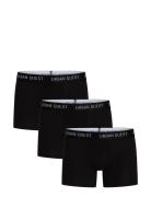 3-Pack Men Bamboo Tights Boksershorts Black URBAN QUEST