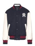 Monogram Varsity Bomber Bomberjakke Multi/patterned Tommy Hilfiger