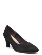 Women Court Sho Shoes Heels Pumps Classic Black Tamaris