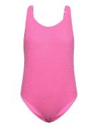 Ibiza Waves Uw Swimsuit 36 Ff Badedrakt Badetøy Pink Freya