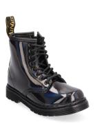 1460 T Black Rainbow Snørestøvletter Støvletter Black Dr. Martens