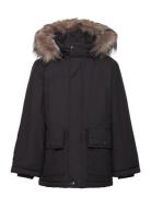 Nkmmarlin Parka Jacket Pb Fo Parkas Jakke Black Name It