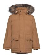 Nkmmarlin Parka Jacket Pb Fo Parkas Jakke Brown Name It