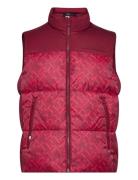 New York Monogram Prt Gilet Vest Red Tommy Hilfiger