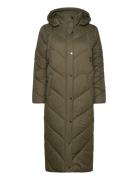 Haylisz Long Jacket Fôret Kåpe Green Saint Tropez