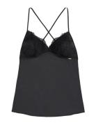 Abelia Camisole Topp Black Dorina