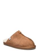 Shearling Slippers Slippers Tøfler Brown Rosemunde