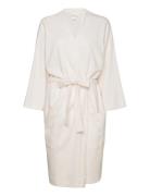 Cosy Shower Bathrobe Morgenkåpe White Calida